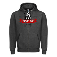 Charcoal Heather turner classic movies 1f essential Zipper Hoodie - lanVoArt