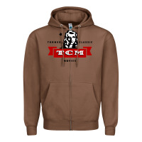 Chestnut turner classic movies 1f essential Zipper Hoodie - lanVoArt