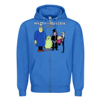 True Royal 60s milton the monster show characters and logotype Zipper Hoodie - lanVoArt