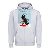 Heather Grey lancelot du lac   robert bresson film Zipper Hoodie - lanVoArt