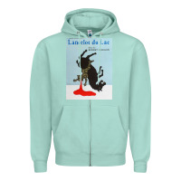 Seafoam lancelot du lac   robert bresson film Zipper Hoodie - lanVoArt