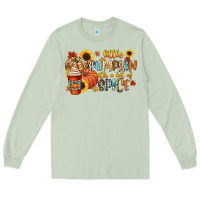 Matcha little pumpkin with a lot of spice Long Sleeve Tee - CowGirlArtShop