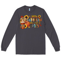 Smoke little pumpkin with a lot of spice Long Sleeve Tee - CowGirlArtShop