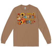 Toasted Coconut little pumpkin with a lot of spice Long Sleeve Tee - CowGirlArtShop
