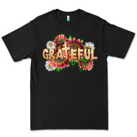 Black Grateful Religious Premium Tee - LillyAllenDesigns