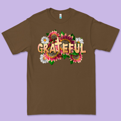 Grateful Religious Premium Tee Designed By Lillyallendesigns