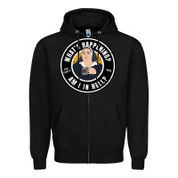 Black derry girls sister michael quote Zipper Hoodie - lanVoArt