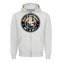 Dove Grey derry girls sister michael quote Zipper Hoodie - lanVoArt