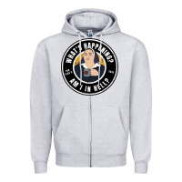 Heather Grey derry girls sister michael quote Zipper Hoodie - lanVoArt
