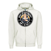 Oatmeal Heather derry girls sister michael quote Zipper Hoodie - lanVoArt