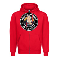 Red derry girls sister michael quote Zipper Hoodie - lanVoArt