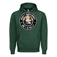 Sports Green derry girls sister michael quote Zipper Hoodie - lanVoArt