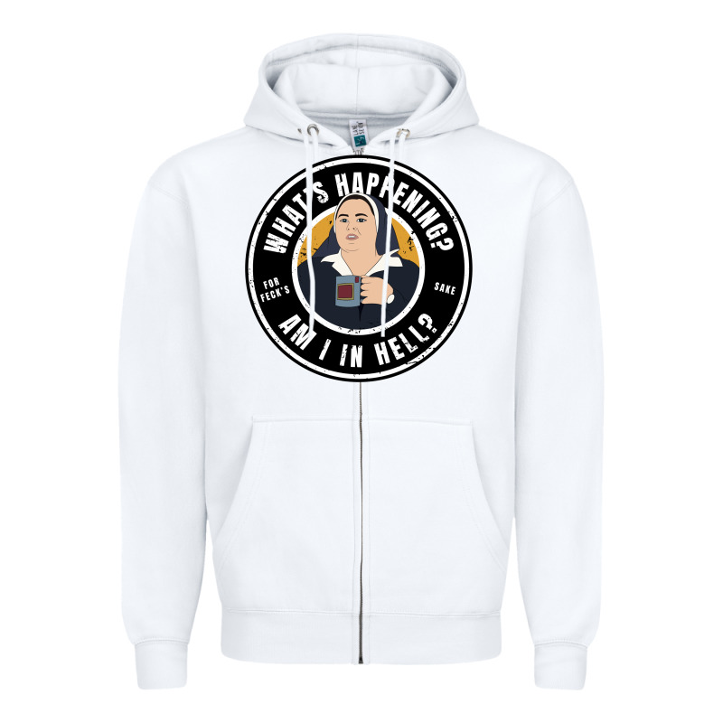 Derry Girls Sister Michael Quote Zipper Hoodie by lanVoArt | Teevron