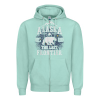 Seafoam alaska the last frontier shirt   adventure alaskan home gift t shirt Zipper Hoodie - lanVoArt