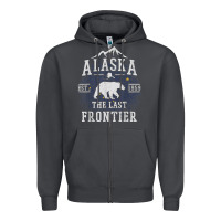 Smoke alaska the last frontier shirt   adventure alaskan home gift t shirt Zipper Hoodie - lanVoArt