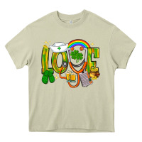 Mossy St. Patrick's Love Nurse Heavy Core Tee - BundleAndBundleShop