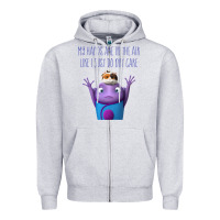 Heather Grey oh home dreamworks Zipper Hoodie - lanVoArt