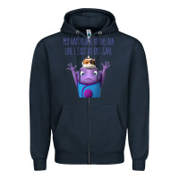 Navy oh home dreamworks Zipper Hoodie - lanVoArt