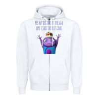 White oh home dreamworks Zipper Hoodie - lanVoArt
