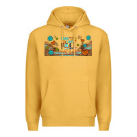 Mustard i think i love fall most of all libbey glass Premium Hoodie - BundleAndBundleShop