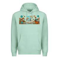Seafoam i think i love fall most of all libbey glass Premium Hoodie - BundleAndBundleShop