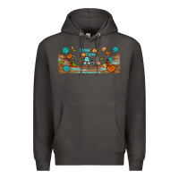 Smoke i think i love fall most of all libbey glass Premium Hoodie - BundleAndBundleShop