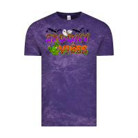 Cloud Purple Spooky vibes Vintage Tee - NancyCooperArtShop