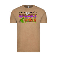 Vintage Coffee Spooky vibes Vintage Tee - NancyCooperArtShop