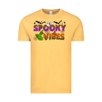 Vintage Mustard Spooky vibes Vintage Tee - NancyCooperArtShop