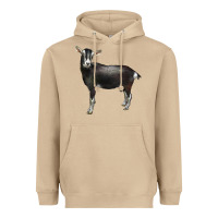 Mushroom Alpine Goat Heavyweight Hoodie - LillyAllenDesigns