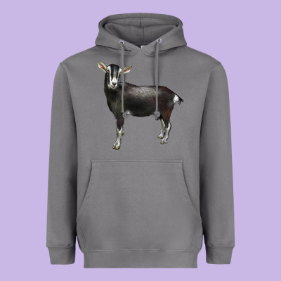 Alpine Goat Heavyweight Hoodie Designed By Lillyallendesigns