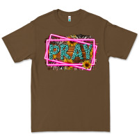 Cacao Western Pray Religious Premium Tee - LillyAllenDesigns