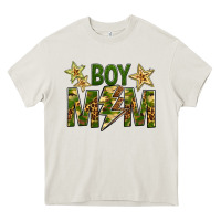 Cream Boy Mom Heavy Core Tee - BundleAndBundleShop