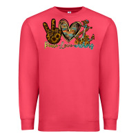 Cardinal peace love anchors Premium Sweatshirt - RacoonDesign