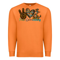 Carrot peace love anchors Premium Sweatshirt - RacoonDesign