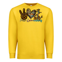 Lemon peace love anchors Premium Sweatshirt - RacoonDesign
