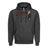 Charcoal Heather ned ryerson life insurance. groundhog day Zipper Hoodie - lanVoArt