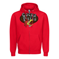 Red cuckoo for cocoa puffs Zipper Hoodie - lanVoArt