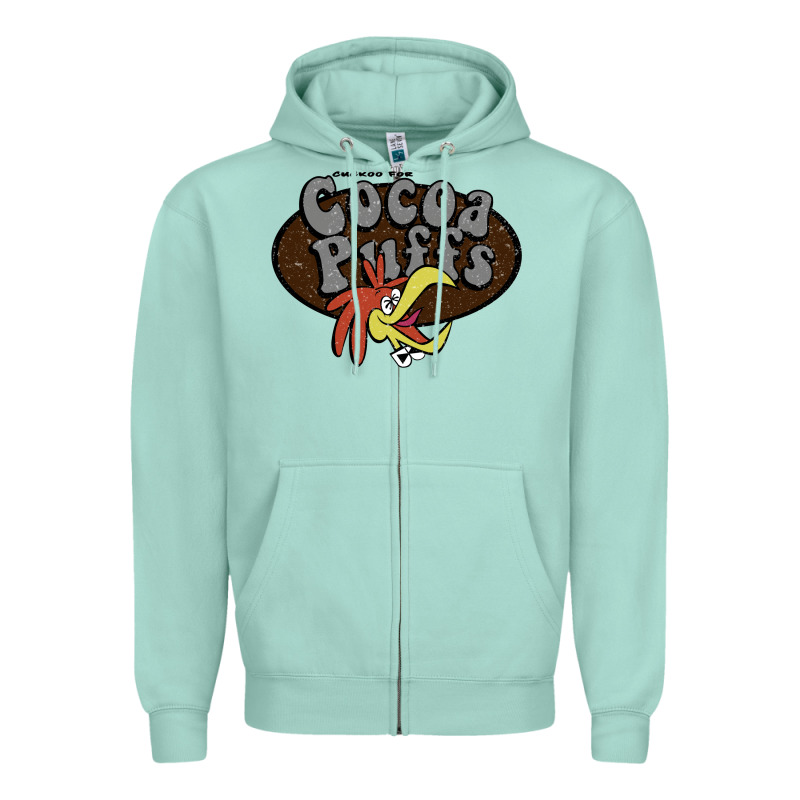 Cuckoo For Cocoa Puffs Zipper Hoodie by lanVoArt | Teevron