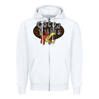 White cuckoo for cocoa puffs Zipper Hoodie - lanVoArt