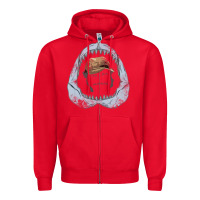 Red here's to swimmin' with bow legged women. Zipper Hoodie - lanVoArt