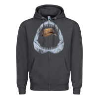 Smoke here's to swimmin' with bow legged women. Zipper Hoodie - lanVoArt