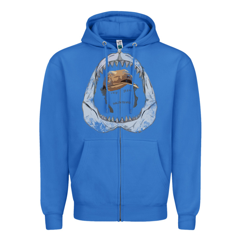 Here's To Swimmin' With Bow Legged Women. Zipper Hoodie by lanVoArt | Teevron