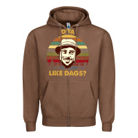 Chestnut vintage the snatch d'ya like dags shirt  perfect gift for you and frie Zipper Hoodie - lanVoArt