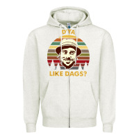 Oatmeal Heather vintage the snatch d'ya like dags shirt  perfect gift for you and frie Zipper Hoodie - lanVoArt
