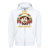 White vintage the snatch d'ya like dags shirt  perfect gift for you and frie Zipper Hoodie - lanVoArt