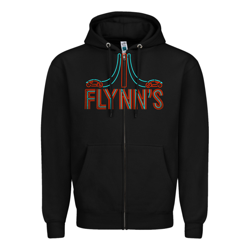 Flynns Place   Tron   1980s Zipper Hoodie by lanVoArt | Teevron