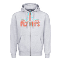 Heather Grey flynns place   tron   1980s Zipper Hoodie - lanVoArt