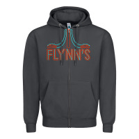 Smoke flynns place   tron   1980s Zipper Hoodie - lanVoArt