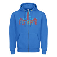 True Royal flynns place   tron   1980s Zipper Hoodie - lanVoArt